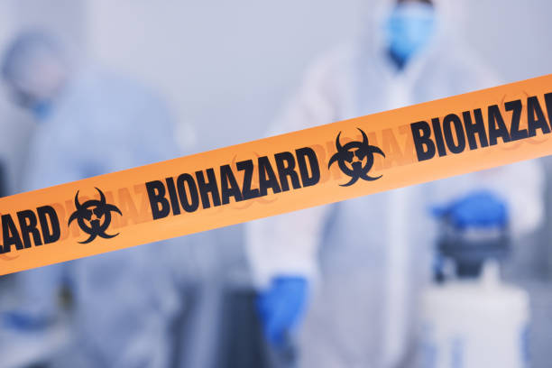 Professional Crime Scene Cleanup technician working in Garrettsville, OH
